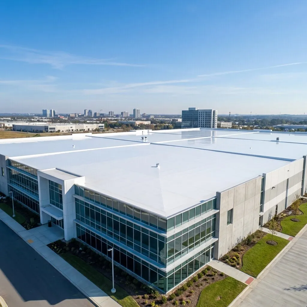 Commercial flat roofing contractor serving New Jersey businesses