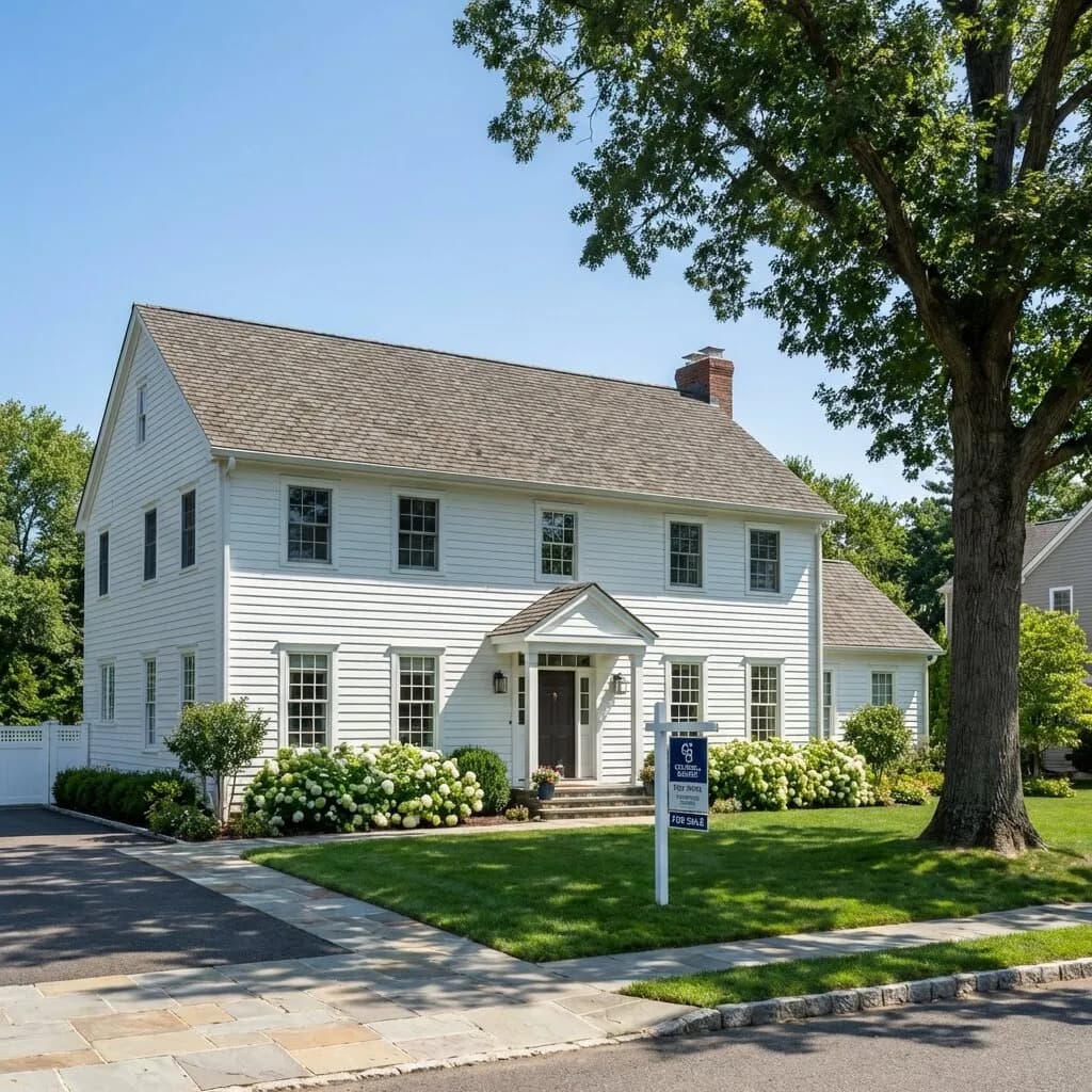 Restored home after professional storm damage repair