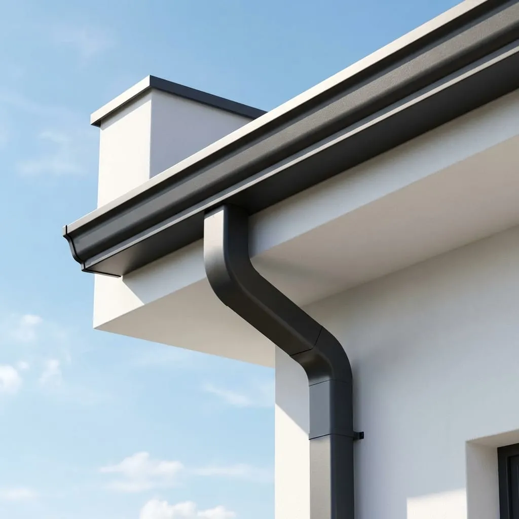 Professional seamless aluminum gutter installation services